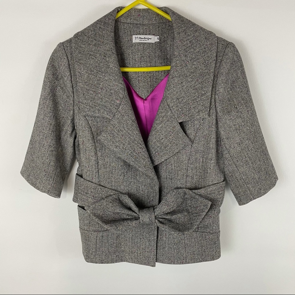 50% off listed price 71 Montaigne Tweed Jacket